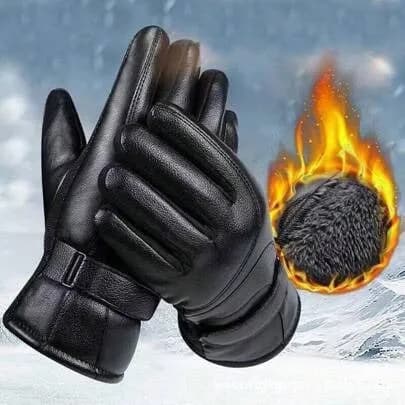 windproof-pu-leather-winter-gloves