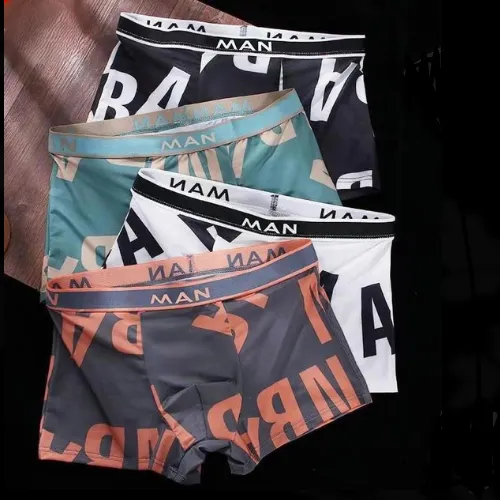 seamless-letter-printed-underwear-set-of-4